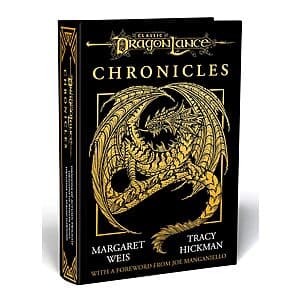 Dragonlance Chronicles Trilogy hardcover book collection by Margaret Weis and Tracy Hickman.
