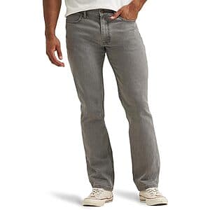 Men's Lee Legendary Regular Straight Jeans in Battle (various sizes) $16.10