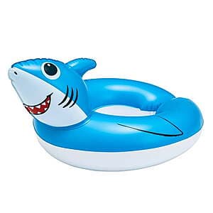 Bluescape Split Inflatable Swim Ring Pool Floats for Kids (Shark or Unicorn) $2.45 + Free Pickup