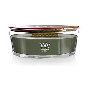 16oz WoodWick Fraser Fir Holiday Candle w/ Crackling Wick $17