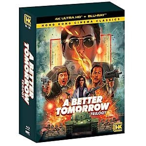 A Better Tomorrow Trilogy (4K Ultra HD + Blu-ray) $47.50 + Free S&H