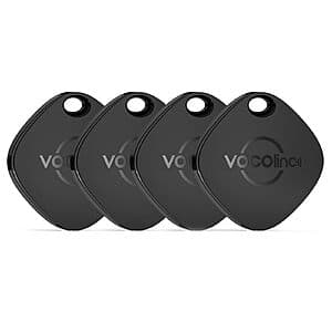 4-Pk VOVOnline Apple MFi Certified Air Tracker Tags (iOS Only) $10