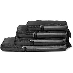 4-Pack Amazon Essentials Ultralight Compression Packing Cubes $12.50
