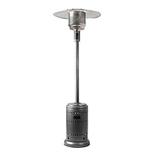 46,000-BTU Amazon Basics Outdoor Propane Patio Heater w/ Wheels (Gray or Bronze) $68.80 + Free Shipping