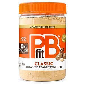 Select Accts: 15-Oz PBfit Peanut Butter Powder (Classic) $5.35 w/ S&S
