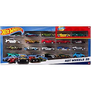 20-Count Hot Wheels Cars Set $15 + Free S&H w/ Walmart+ or on $35+