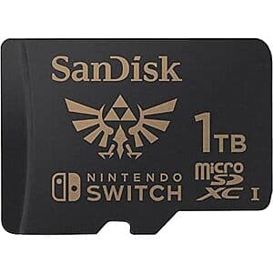 SanDisk 1TB microSDXC-Card Licensed for Switch $130 + Free S&H