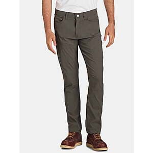 Ozark Trail Men's UPF 50+ Hiking Pants (30-42, Loden Cord) From $11.40