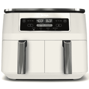 8-Qt Ninja Foodi 4-in-1 Air Fryer w/ 2x Basket DualZone Technology (Dove) $109 + Free Shipping