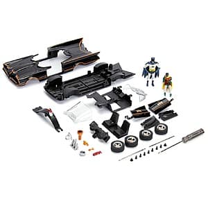 Batman Classic TV Batmobile Build N' Collect 1:24 Die-Cast Vehicle w/ Batman & Robin $18