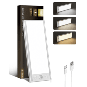 EZVALO 8" 3000mAh Rechargeable Magnetic Under Cabinet Motion Light $9.60