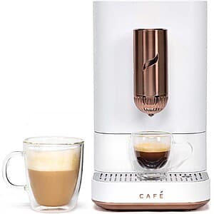 Cafe Affetto Automatic Espresso Machine (White) $189 + Free Shipping