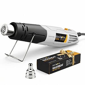 2-Mode BATAVIA 380W Mini Heat Hot Air Gun w/ Metal Stand $14