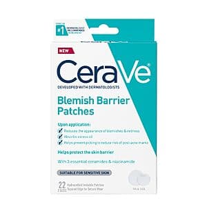 22-Count CeraVe Blemish Barrier Patches 2 for $11 w/ Subscribe & Save