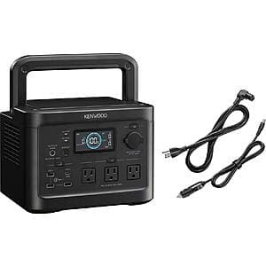 Kenwood 600W / 512Wh LiFePO4 Portable Power Station $200 & More + Free Shipping