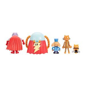 2.5" Dog Man Supa Buddies & Baddies Multipack $10
