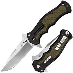 COLD STEEL Crawford Model 1 3.5" 4034SS Clip Point Blade Folding Knife $20.90