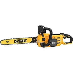 Bomgaars: 18" DeWALT 60V MAX Brushless Cordless Chainsaw (Tool Only) $130 + Free Store Pickup