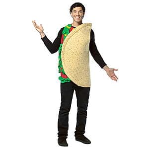 Rasta Imposta Halloween Costume: Taco or White Ear Buds Couple Costume $3.80 Each