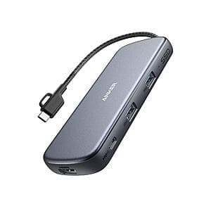 Anker PowerExpand 4-in-1 USB-C Hub w/ 256GB SSD, 4K HDMI & 100W PD $35