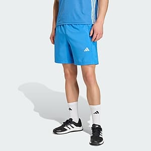 adidas Men's Workout Essentials Base Woven Shorts (Ray Blue) $12 or less + Free S&H