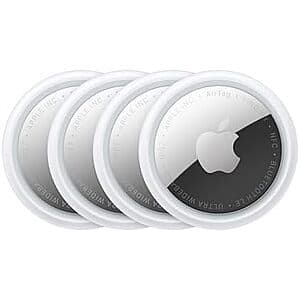 4-Pk Apple AirTag (2nd Generation) $80 + Free S&H
