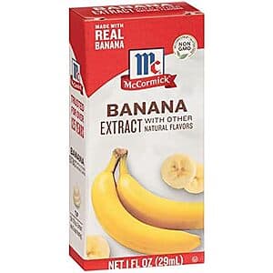 1-Oz McCormick Banana Extract $2.20 w/ S&S