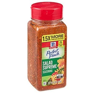 8.25-Oz McCormick Perfect Pinch Salad Supreme Seasoning $5.05 w/ Subscribe & Save