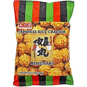 20-Pack 3.45-Oz Amanoya Japanese Rice Cracker $21.85 w/ S&S
