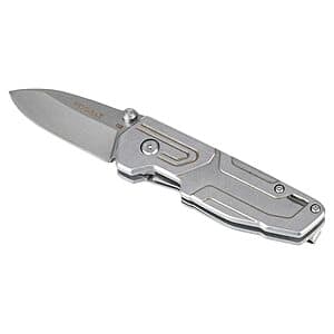 Select Lowe's Stores: Kobalt 2.5" Stainless Steel Drop Point Pocket Knife $6.65 or less + Free Pickup