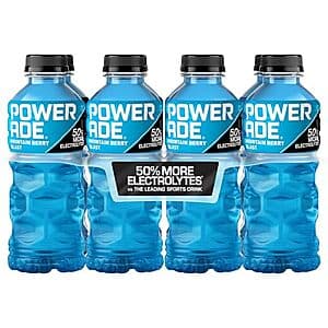 8-Pack 20-Oz POWERADE Sports Drink (Mountain Blast) $4.25 w/ Subscribe & Save