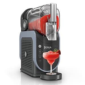 Ninja SL Blender with black and silver design, featuring a tall blending pitcher and base unit.