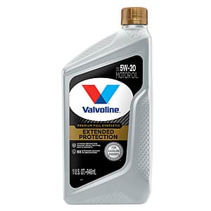 Select AutoZone Stores: 1-Qt Valvoline Extended Protection Full Synthetic Oil $4 or less + Free Pickup
