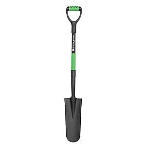 Hooyman Spade Shovel w/ Heavy Duty Carbon Steel Head & D Handle $15.95