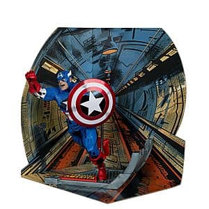 McFarlane Toys Marvel Captain America Collectible (Captain America #100) $13.50