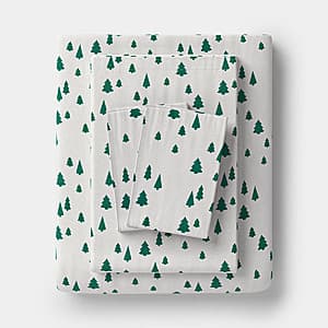 Wondershop Christmas Flannel Sheet Set (Twin, Full, Queen, King: 4 Prints) from $15 + Free Store Pickup