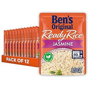 12-Pack 8.5oz Uncle Ben's Ready Rice (Jasmine) $9.30 w/ Subscribe & Save