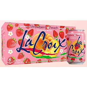3-Pk 8-Ct 12-Oz LaCroix Sparkling Water (3 Flavors) $3.75