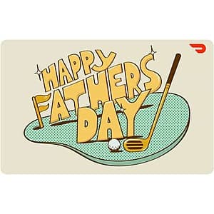 DashPass Members: DoorDash Gift Cards (Email or Text Delivery) 10% Off (Max. $30 Discount)