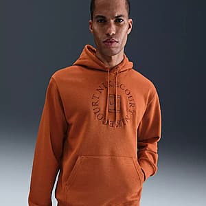 Nike Men’s NikeCourt Heritage Dri-FIT French Terry Pullover Hoodie (Dark Russet) $26.95 + Free S&H on $49+