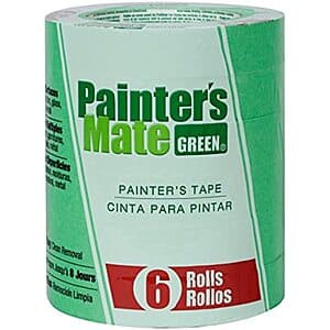 Select Accounts: 6-Pack Painter's Mate Green 8-Day Painting Tape (0.94" x 60-Yd) $5.50
