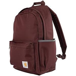 21L Carhartt Classic Water-Resistant Laptop Backpack w/ 15" Laptop Sleeve (Port) $33