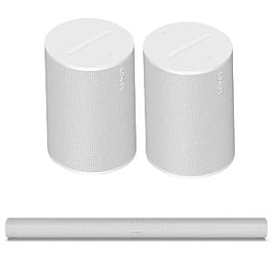 Sonos Arc Premium Smart Soundbar +2x Era 100 Wireless Bluetooth Speakers $799 + Free Shipping