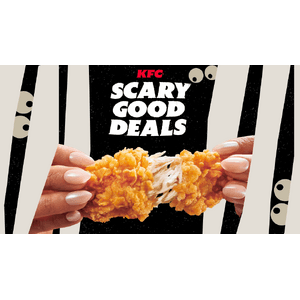 KFC "Scary Good Daily Deals": Classic KFC Chicken Sandwich Free w/ $5 Purchase (New Deal Daily 10/19 thru 10/31)