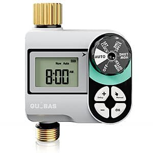 QUOBAS Programmable Sprinkler / Hose Timer $11