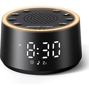 Amazon Prime Members: Dreamegg D1 Nova White Noise Sound Machine (Black) $13.75 + Free S&H