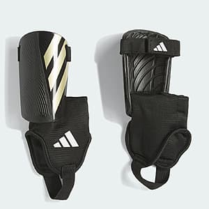 adidas Kids Tiro Match Shin Guards (S or L, Black / Gold / White) $8.40 + Free S&H