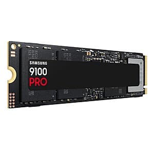 4TB Samsung 9100 PRO PCIe 5.0x4 M.2 2280 SSD $330 + Free Shipping