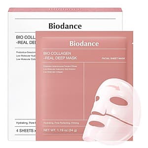 4-Ct Biodance Bio-Collagen Real Deep Overnight Face Mask $11.70 w/ S&S