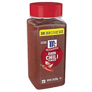 Select Accounts: 7.5-Oz McCormick Dark Chili Powder $3.10 w/ S&S
